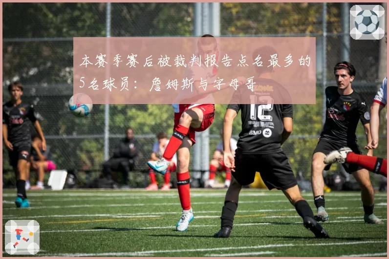 本赛季赛后被裁判报告点名最多的5名球员：詹姆斯与字母哥
