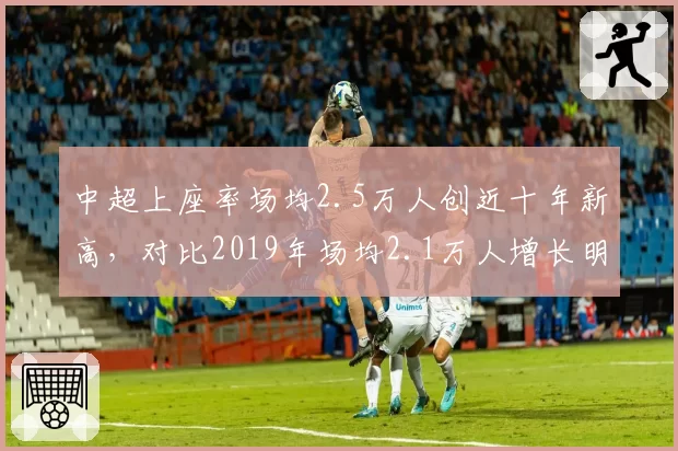 中超上座率场均2.5万人创近十年新高，对比2019年场均2.1万人增长明显